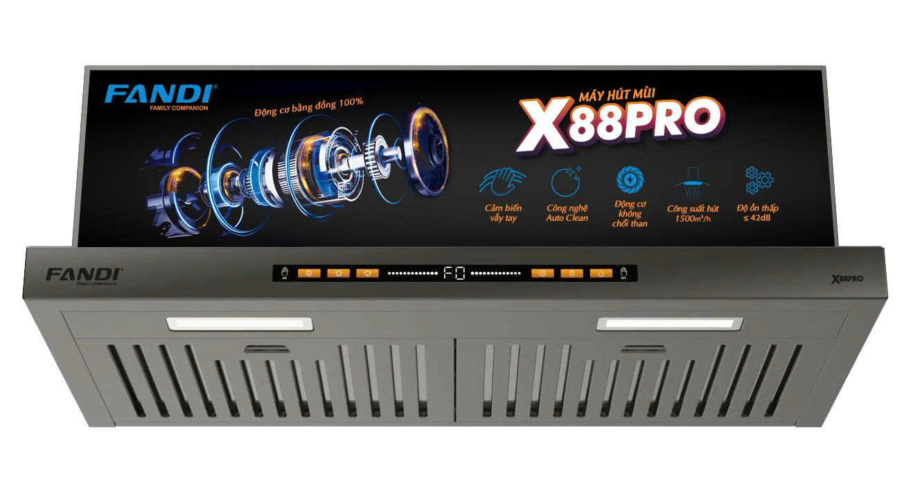 Máy hút mùi Fandi FD-X88 Pro